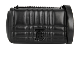 Medium Lola, Quilted Leather, Black, DB/E, 3*